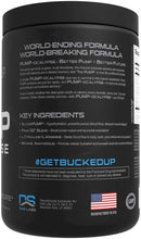 DAS Labs Buck Up Pump-ocalypse|Muscle Pump|Bodyandfitness.com