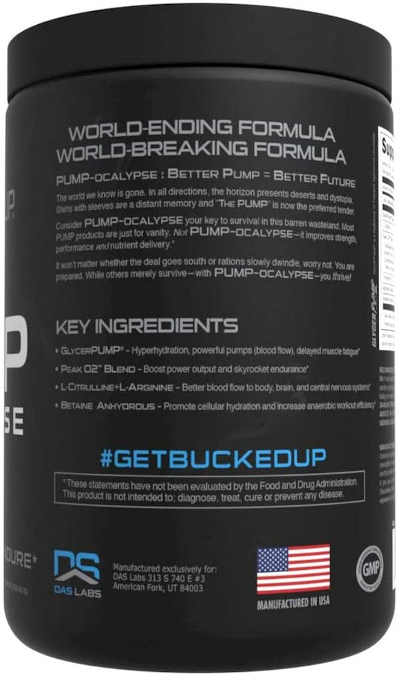 DAS Labs Buck Up Pump-ocalypse|Muscle Pump|Bodyandfitness.com