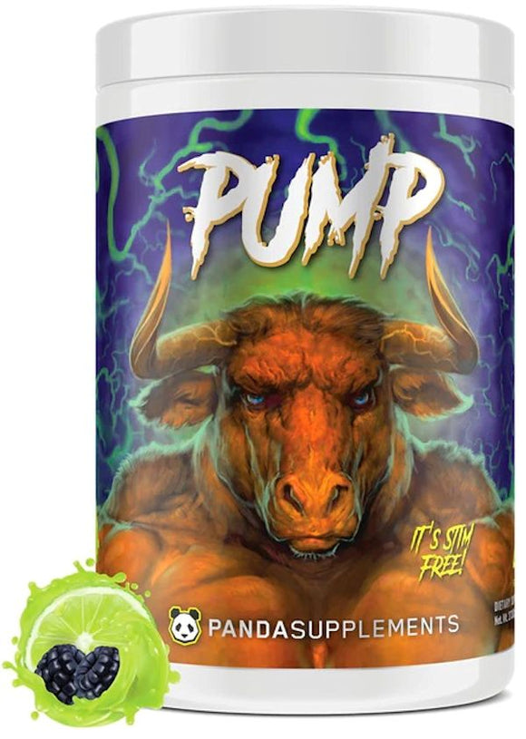 Panda Supps Pump Stim Free Pre Workout 40 servings|Pre Workout|Bodyandfitness.com