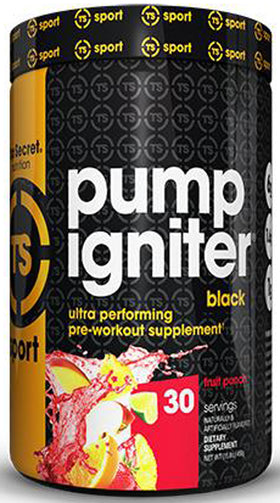 Top Secret Nutrition Pump Igniter Black 30 servings|Muscle Pumps|Bodyandfitness.com