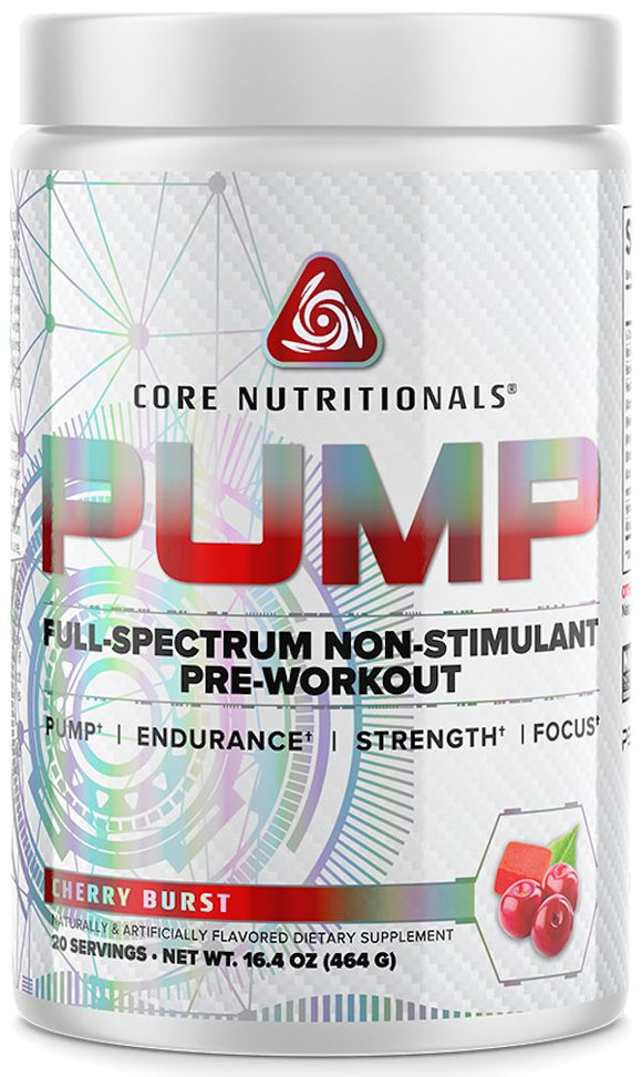 Core Nutritionals Pump Non-Stimulant Pre Workout|Muscle Pumps|Bodyandfitness.com