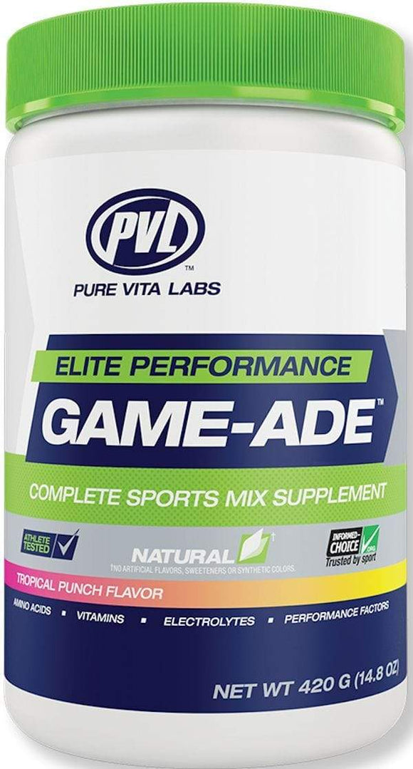 PVL Pure Vita Labs Game-Ade|Pre Workout|Bodyandfitness.com