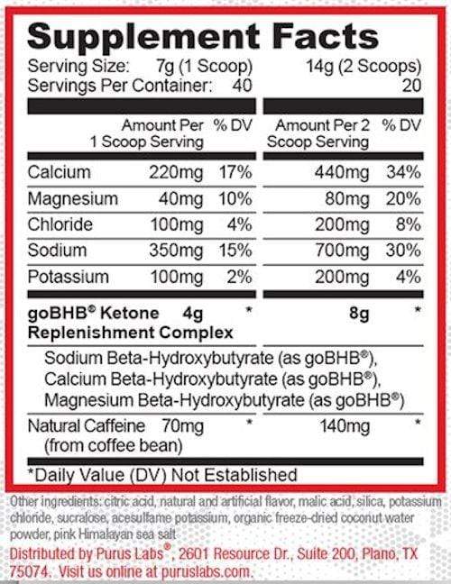 Purus Labs BHB Energy 40 servings||Bodyandfitness.com
