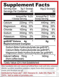 Purus Labs BHB Energy 40 servings