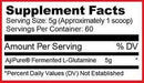 Purus Labs L-Glutamine 300gms 60 servings|Glutamine|Bodyandfitness.com
