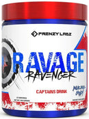 Frenzy Labz Rauage Pre-Workout Pumps|Pre-Workout|Bodyandfitness.com