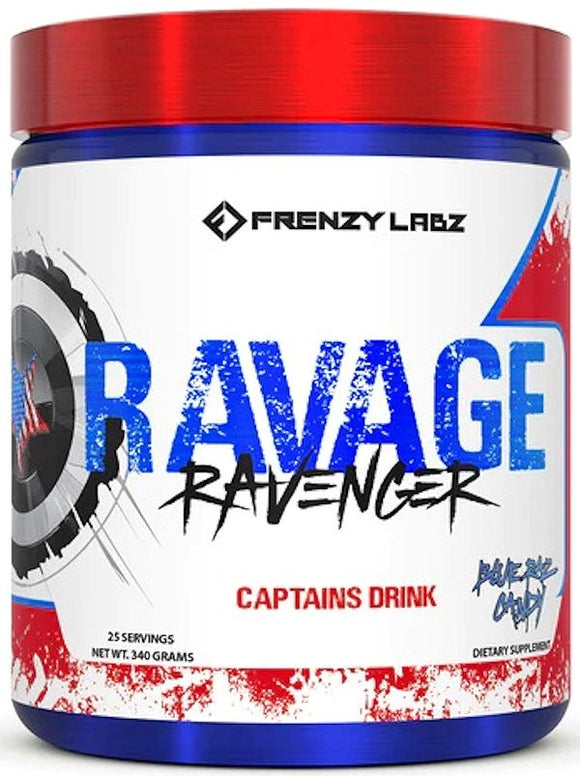 Frenzy Labz Rauage Pre-Workout Pumps|Pre-Workout|Bodyandfitness.com