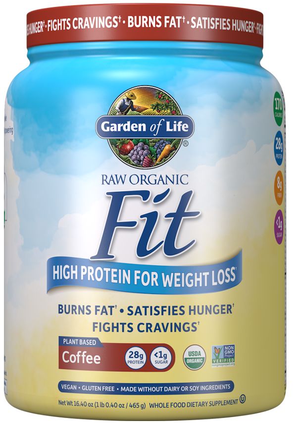 Garden of Life Raw Fit coffee