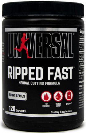 Universal Nutrition Ripped Fast 120 caps|Fat Burner|Bodyandfitness.com