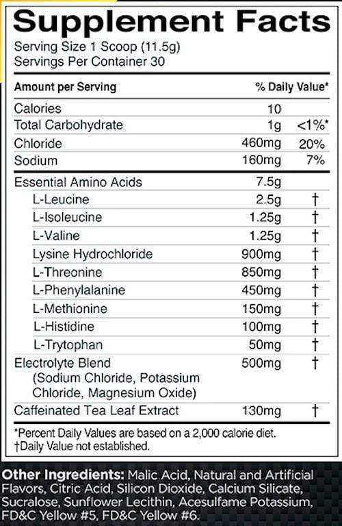 Rule One Essential Amino 9 +Energy 30 servings