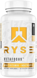 Ryse Supplements VitaFocus Multi Vitamins 60 caps|Focus|Bodyandfitness.com