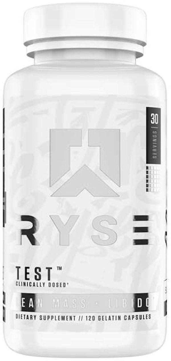 Ryse Supplements Test 120 caps Test Booster