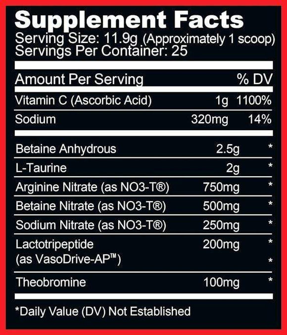 Ryse Supplements Pump 25 servings|NO3|Bodyandfitness.com