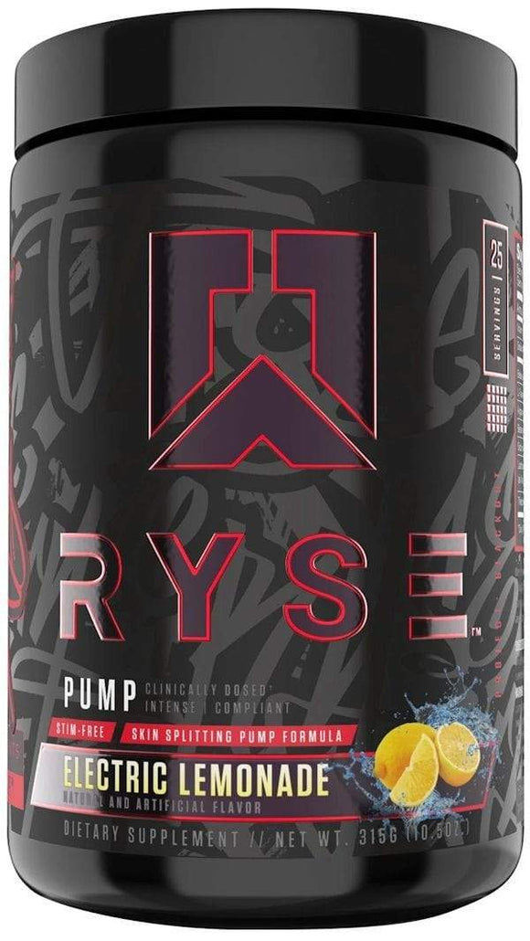 Ryse Supplements Pump 25 servings|NO3|Bodyandfitness.com