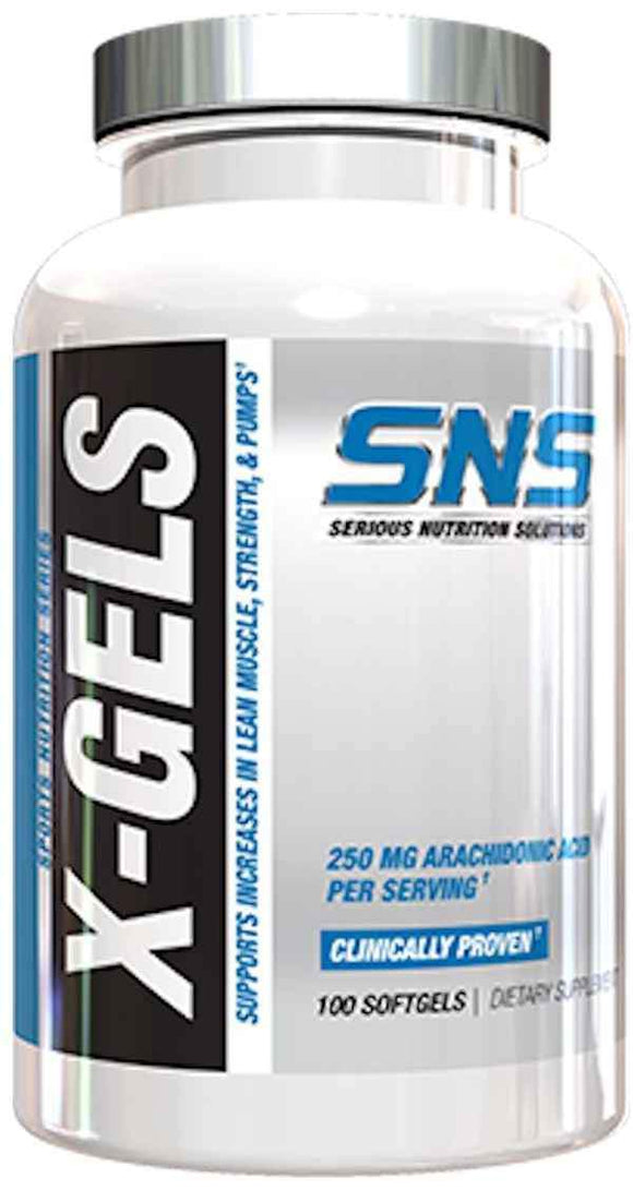 Serious Nutrition Solutions SNS X-Gels Arachidonic Acid Joint Health|Arachidonic Acid|Bodyandfitness.com