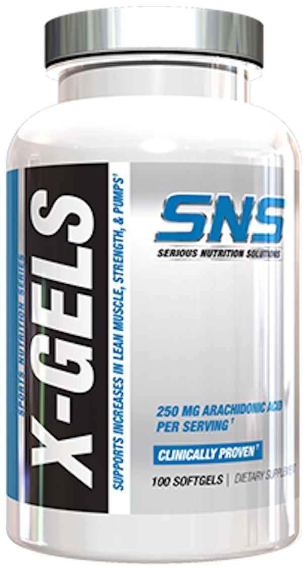 SNS Serious Nutrition Solutions X-Gels 100 softgels