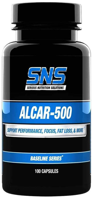 Serious Nutrition Solutions SNS Alcar-500 Carnitine Fat Burner|Carnitine|Bodyandfitness.com