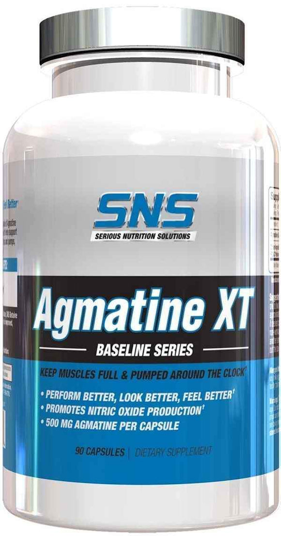 Serious Nutrition Solutions SNS Agmatine XT 90 Caps|Muscle Pumps|Bodyandfitness.com
