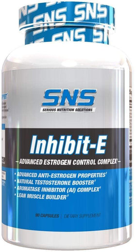 Serious Nutrition Solutions SNS Inhibit E 90 Caps|PCT|Bodyandfitness.com