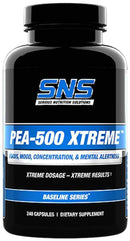Serious Nutrition Solutions SNS PEA-500 Xtreme 240 caps|Phenylethylamine|Bodyandfitness.com