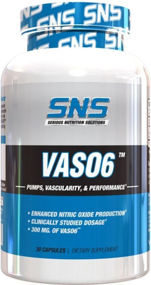 Serious Nutrition Solutions VasO6 Pumps 30 Caps|Vaso6|Bodyandfitness.com