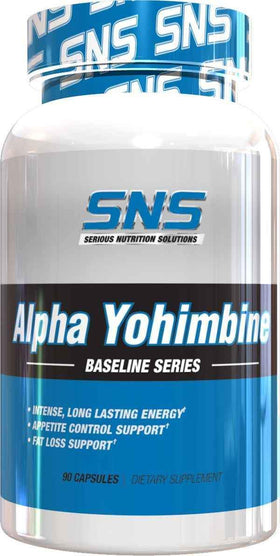 Serious Nutrition Solutions SNS Alpha Yohimbine 90 caps|Test Booster|Bodyandfitness.com