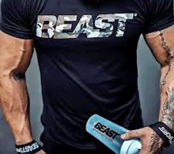 Beast Sports Tight Fit T-Shirt|T-Shirt|Bodyandfitness.com
