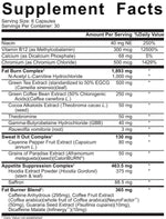 5% Nutrition Shred Time fact