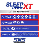 Serious Nutrition Solutions SNS Sleep Assist XT|Sleep Aid|Bodyandfitness.com