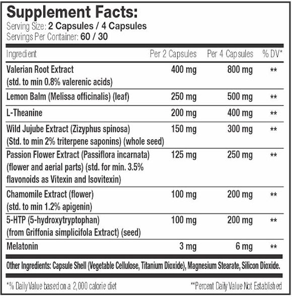 Serious Nutrition Solutions SNS Sleep Assist XT|Sleep Aid|Bodyandfitness.com