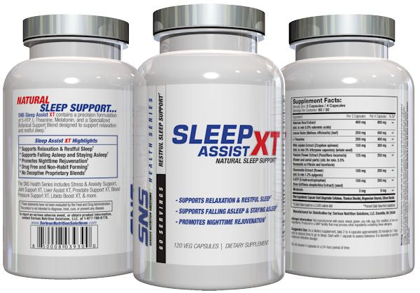 Serious Nutrition Solutions Sleep Assist XT fall asleep herbs