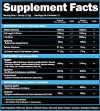 Alpha Lion SuperHuman Sports Recovery Pre-Workout fact