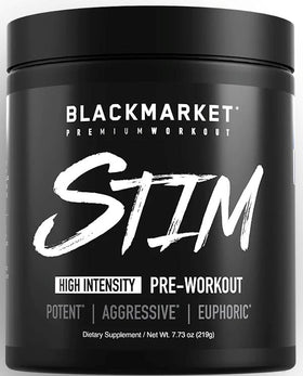BlackMarket Labs Stim Pre-Workout|Fat Burner|Bodyandfitness.com
