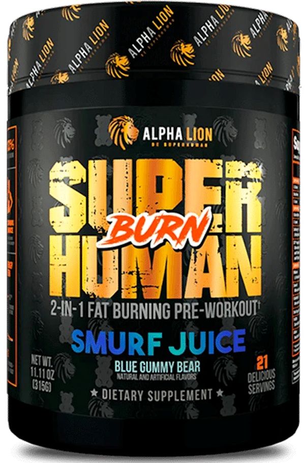 Alpha Lion Superhuman Burn pre-workout cherry