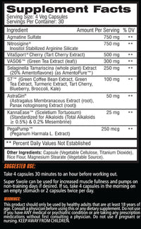 Competitive Labs Super Swole Capsules fact