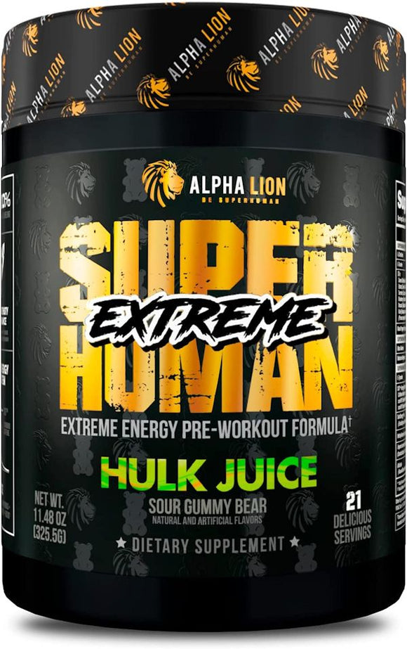 Alpha Lion Super Human Extreme High-Stim Pre-Workout|Pre-Workout|Bodyandfitness.com