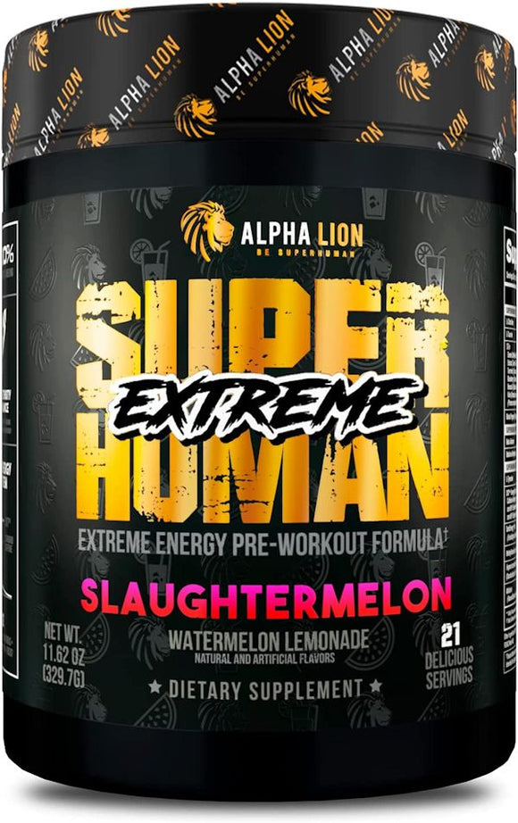 Alpha Lion Super Human Extreme High-Stim Pre-Workout|Pre-Workout|Bodyandfitness.com