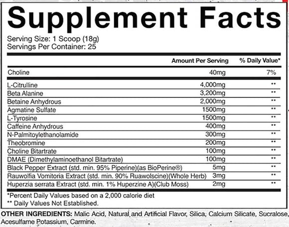 Gaspari Nutrition SuperPump Aggression|Pre-Workout|Bodyandfitness.com