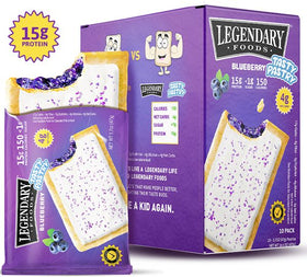 Legendary Foods Tasty Pastry Toaster Pastries (1.7oz 10 Pack)|Health Food|Bodyandfitness.com