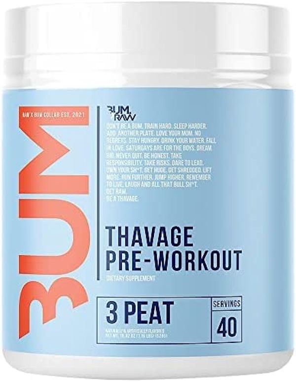 Raw Nutrition Thavage Pre-Workout 9
