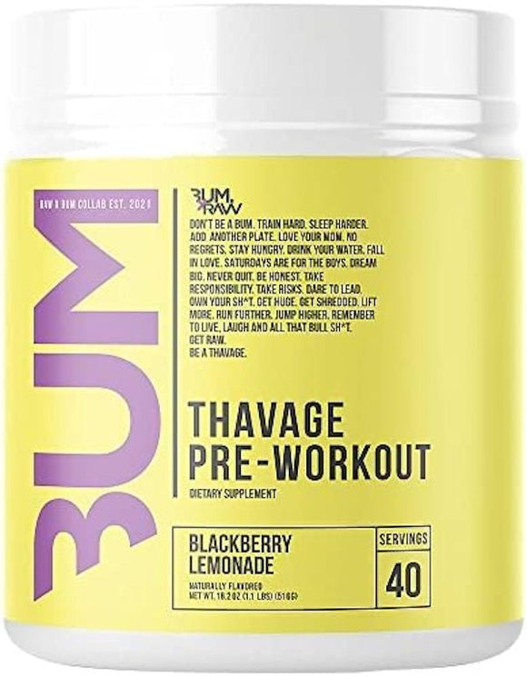 Raw Nutrition Thavage Pre-Workout|Pre Workout|Bodyandfitness.com