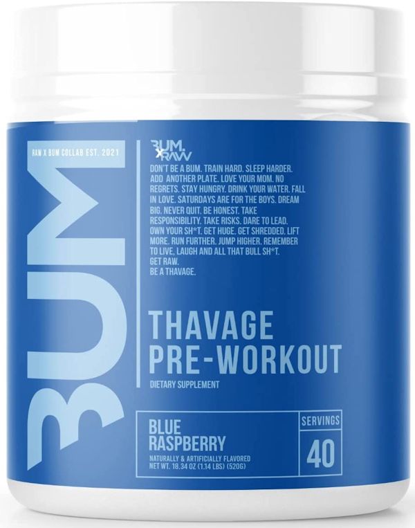 Raw Nutrition Thavage Pre-Workout 6