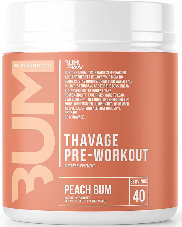 Raw Nutrition Thavage Pre-Workout 4