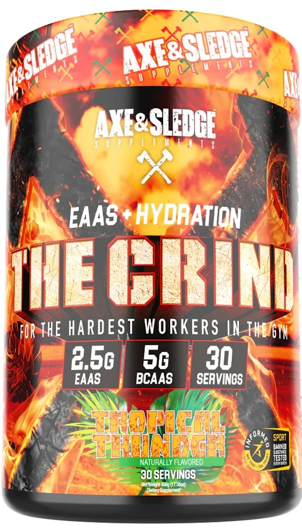The Grind EAA's + Hydration Axe & Sledge