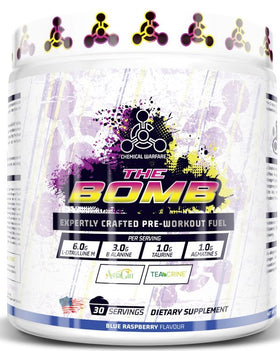 The Bomb Pre-Workout High-Stim Chemical Warfare|Pre-Workout|Bodyandfitness.com