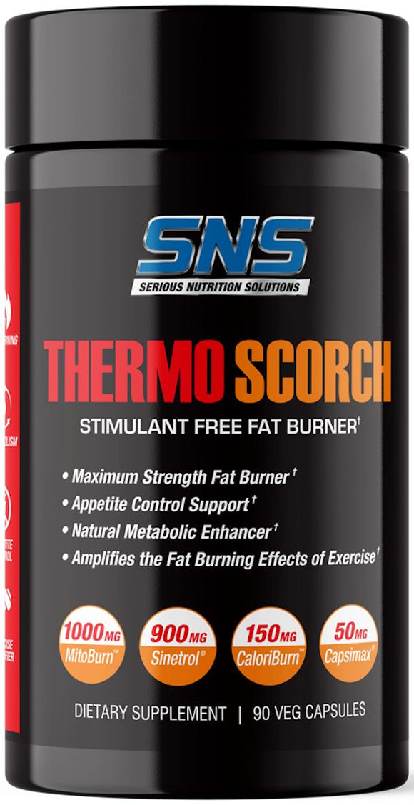 Serious Nutrition Solutions SNS Thermo Scorch Non-Stim Fat Burner|Fat Burner|Bodyandfitness.com