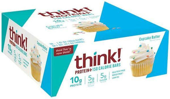 Think Products Protein+ 150 Calorie Bars 10 box|Bars|Bodyandfitness.com