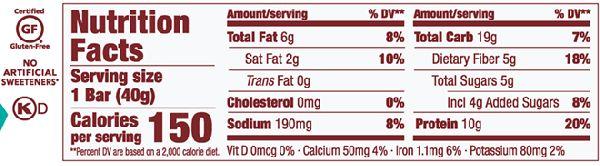 Think Products Protein+ 150 Calorie Bars 10 box