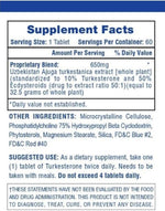 Hi-Tech Pharmaceuticals Turkesterone 650 fact