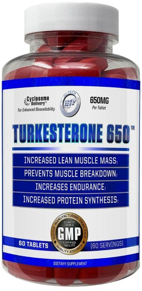 Hi-Tech Pharmaceuticals Turkesterone 650|Test Booster|Bodyandfitness.com